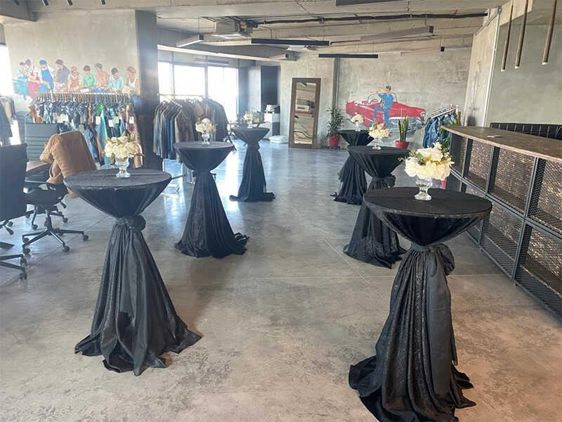 Kemerburgaz Cocktail Table Rental | Kemerburgaz Bistro Table Rental