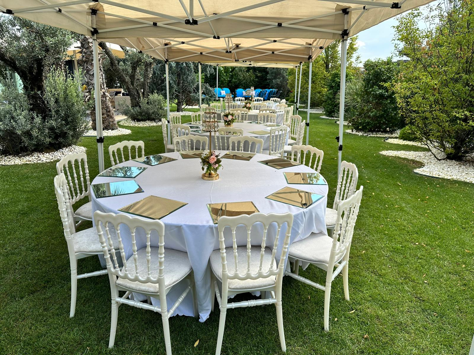 Table and Chair Rental Prices in Ankara | Ankara Organization Materials Rental