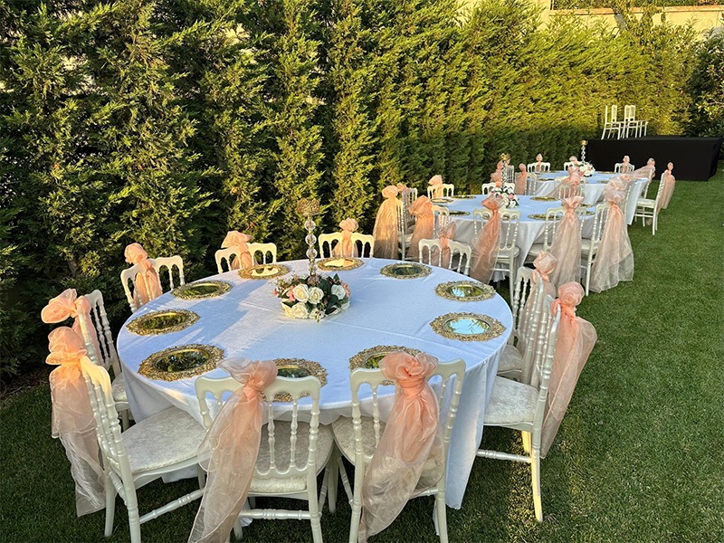 Şile Table and Chair Rental Service